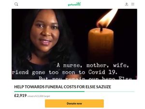 Supporting image for story: Thousands raised for funeral of Cannock nurse who died after showing Covid-19 symptoms