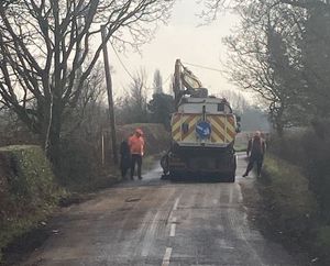 The clean up operation in Watery Lane