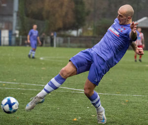 Alex Hughes scored twice for Alport. (Craig Pritchard)