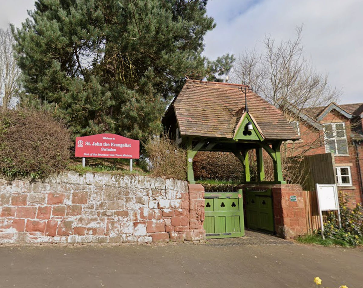 Thieves target South Staffordshire church stealing a silver cross and altar candles