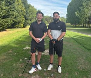 Charles Kidson and Tom Flint will complete five-and-a-half rounds of golf on June 20 in aid of Prostate Cancer UK.