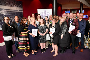 BIRMINGHAM  COPYRIGHT  TIM STURGESS EXPRESS STAR 14/04/2024   Kings award for voluntary service at the Birmingham Hippodrome.   New Beginnings  volunteers..