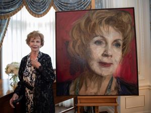 Supporting image for story: Irish President Michael D Higgins joins mourners at Edna O’Brien’s funeral