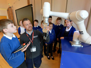 Supporting image for story: Pupils from Hadley Learning Community left "raving" after Science and Robotics day. 