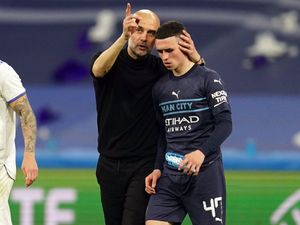 Supporting image for story: Phil Foden spotted watching Shrewsbury Town's Papa John's Trophy clash with Stockport
