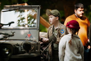 Ironbridge WWII Weekend at Dale End Park in Coalbrookdale