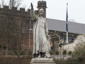 Supporting image for story: Peter Rhodes on a feminist washing day and other curious statues