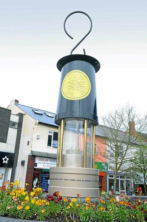 The Davy Lamp Mining Memorial