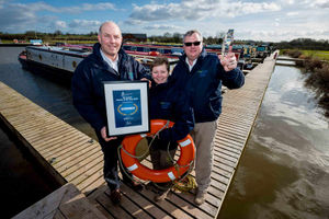 Supporting image for story: Marina on Shropshire border wins top award for a second time