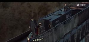 The Pontcysyllte Aqueduct seen in Netflix's trailer for Peaky Blinders: The Immortal Man 