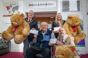 Roy Richardson with Black Country mayors