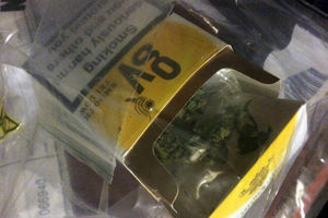 Evidence from the property. Photo: @brooksidecops