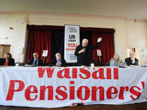 Supporting image for story: Furious Walsall pensioners fight to save NHS