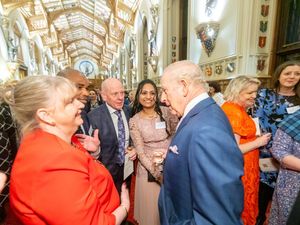 Supporting image for story: Powys social care hero praised by King Charles at Windsor Castle