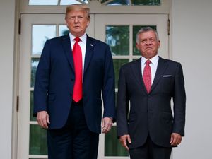 Supporting image for story: Trump to host King of Jordan as pressure grows from Gaza resettlement plan