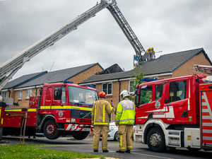Supporting image for story: Roof destroyed as fire hits neighbouring houses in Shifnal  