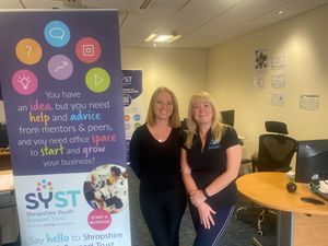 Supporting image for story: Telford duo set to take on tandem skydive for charity