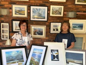Supporting image for story: Artists holding exhibition after friend's children diagnosed with rare life-limiting condition