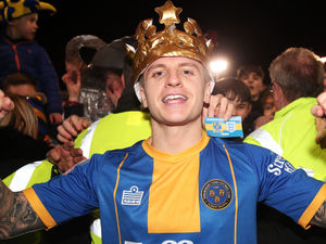 Supporting image for story: "I love Jase to bits...he was so important" Aaron Wilbraham after Jason Cummings leaves Shrewsbury Town to join Dundee