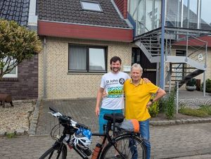 Rowan has raised over £2,200 so far for UNICEF and St John Ambulance.