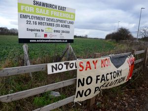 Supporting image for story: Land saved from mammoth factory plans in Telford should be protected – MP