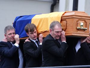 Supporting image for story: Jockey Michael O’Sullivan won the hearts of the Irish people, funeral hears