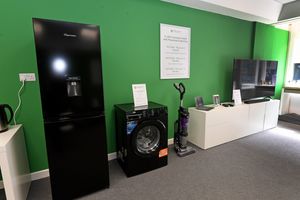 Inside the new Trusty store in Dudley Street, Wolverhampton