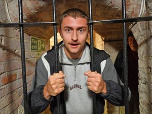 Supporting image for story: I was locked in the prison cell at a historic house in Sandwell that legend says is haunted by 'Eleanor and the monk'