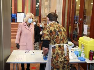 Supporting image for story: Camilla says she had pain-free jab despite not being ‘lover of needles’