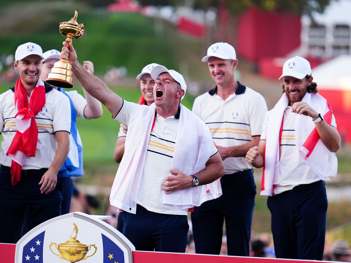 Europe&rsquo;s Ryder Cup victory in pictures