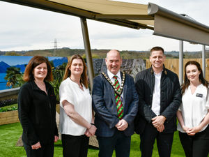 Supporting image for story: Oswestry company celebrates opening with donation