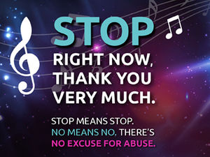 Supporting image for story: Festive revellers urged to think about behaviour in campaign to stamp out abuse 