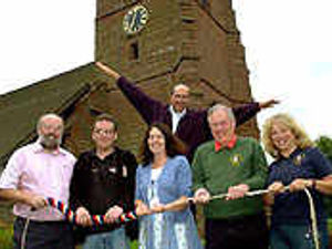 Supporting image for story: Bell ringers take to the skies