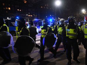 Supporting image for story: Dozens of arrests as police condemn lockdown protest violence
