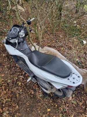 One of the two bikes recovered by Wednesbury Neighbourhood Team. Photo: Wednesbury Town Police