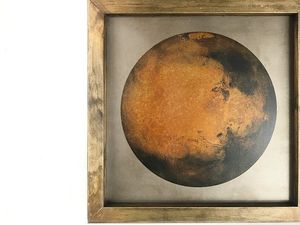 Supporting image for story: How a creative made this exquisite Mars portrait out of real rust