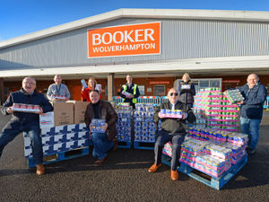 Supporting image for story: Former Goodyear workers donate £5,000 of food to Wolverhampton charities