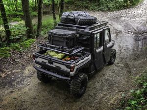 Supporting image for story: Polaris teams up with Rhino-Rack to offer bespoke off-roader storage