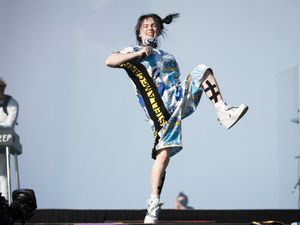 Supporting image for story: Billie Eilish on feeling ‘undeserving’ ahead of Glastonbury headliner slot