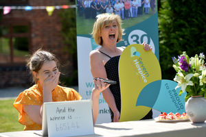 The moment winner Alison was told the good news