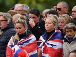 Supporting image for story: In Pictures: Tears shed as nation mourns with royal family at Queen’s funeral