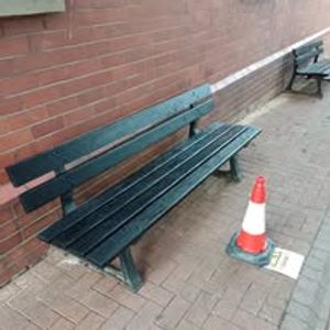 The new look benches after Jerry worked his magic