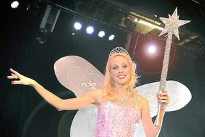 Supporting image for story: Oakengates panto time for Strictly star Camilla Dallerup