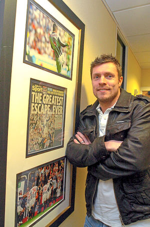  Geoff Horsfield is pictured back at the Hawthornes