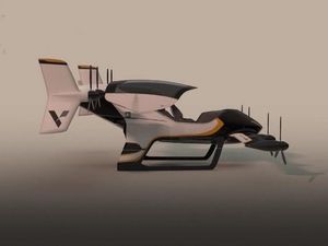 Supporting image for story: Airbus says its flying cars will cost the same as a regular taxi