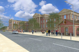 One of the new CGI images of the Royal Hospital