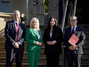 Supporting image for story: Starmer places focus on stability in Northern Ireland as he meets leaders