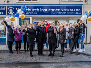 Supporting image for story: Businesses and local people turn out in force to celebrate the 30th anniversary of Whitchurch Insurance 