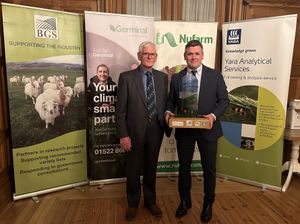 Dylan (right) and Wyn Jones