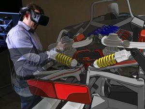 Supporting image for story: Ford designers use virtual reality to create the ideal car
